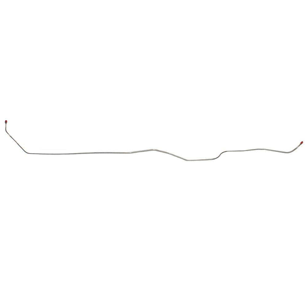 JIN6802OM- 68-70 AMX 1pc Intermediate Brake Line, Drum; Steel - SSTubes