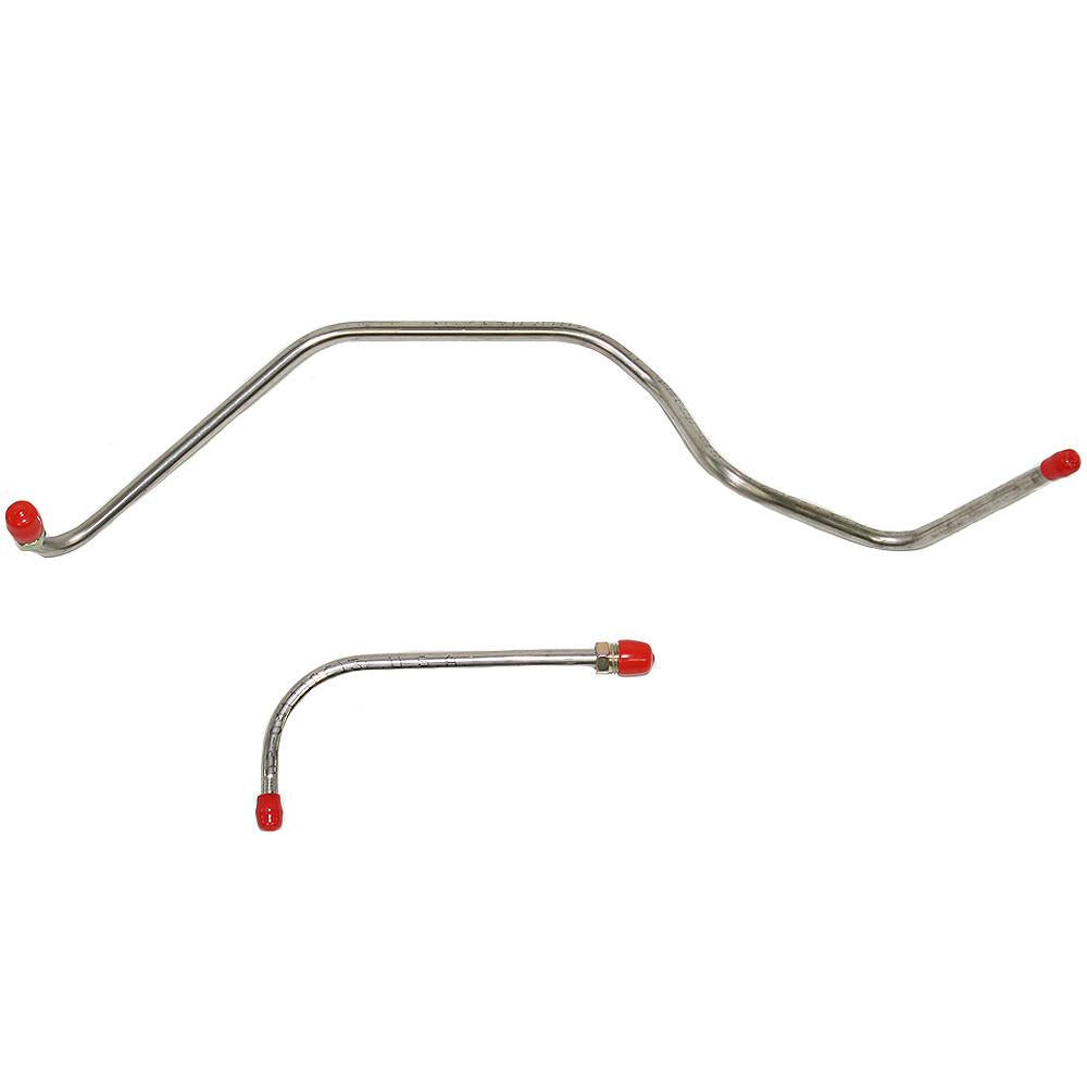 RPC6202SS- 61-63 Mopar B-Body 413CID, 4BBL, 2 Line Set; Stainless - SSTubes