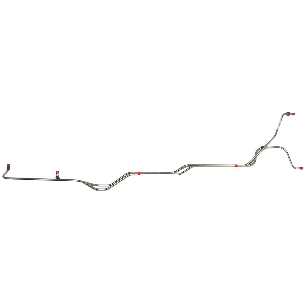 RTC6601SS- 66-70 Mopar B-Body Small Block / 727 Transmission Lines; Stainless - SSTubes