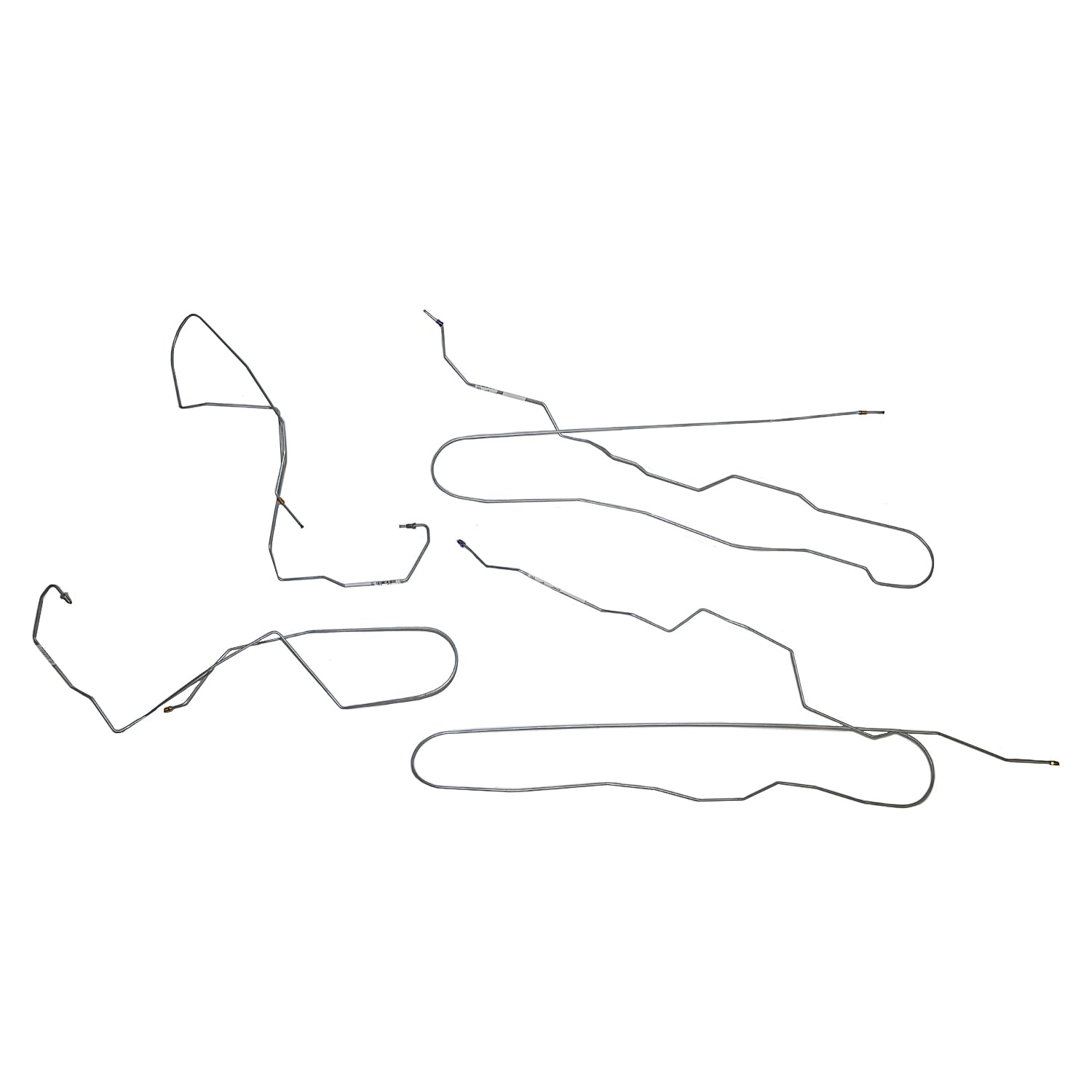 TIN1241OM - 11-15 Ford F350, Crew Cab/ Long Bed, Intermediate Set; Steel - SSTubes