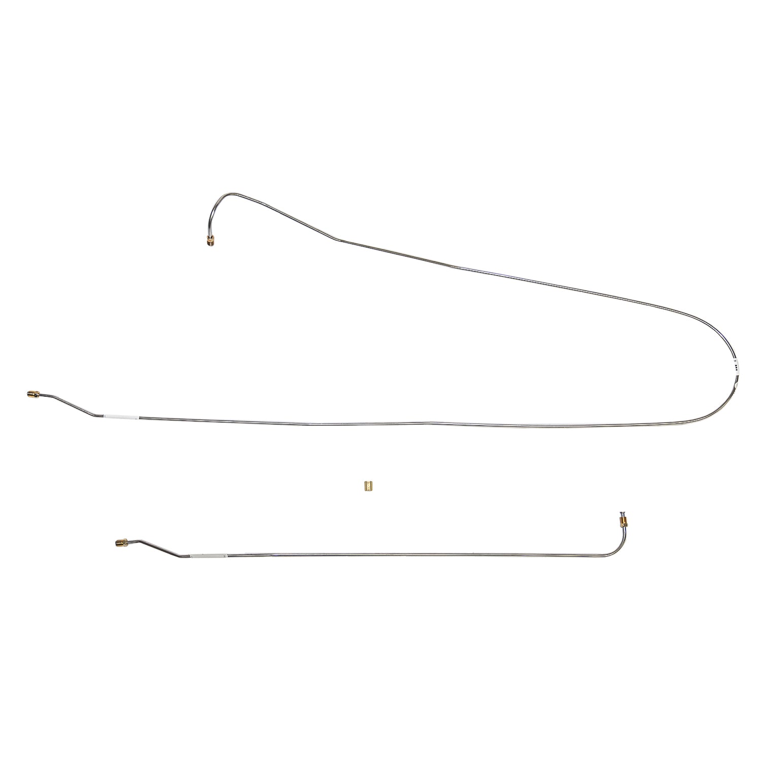 TIN6402OM- 63-66 C10 63-66 C1500 2wd Short Bed Intermediate Brake Line; Steel - SSTubes