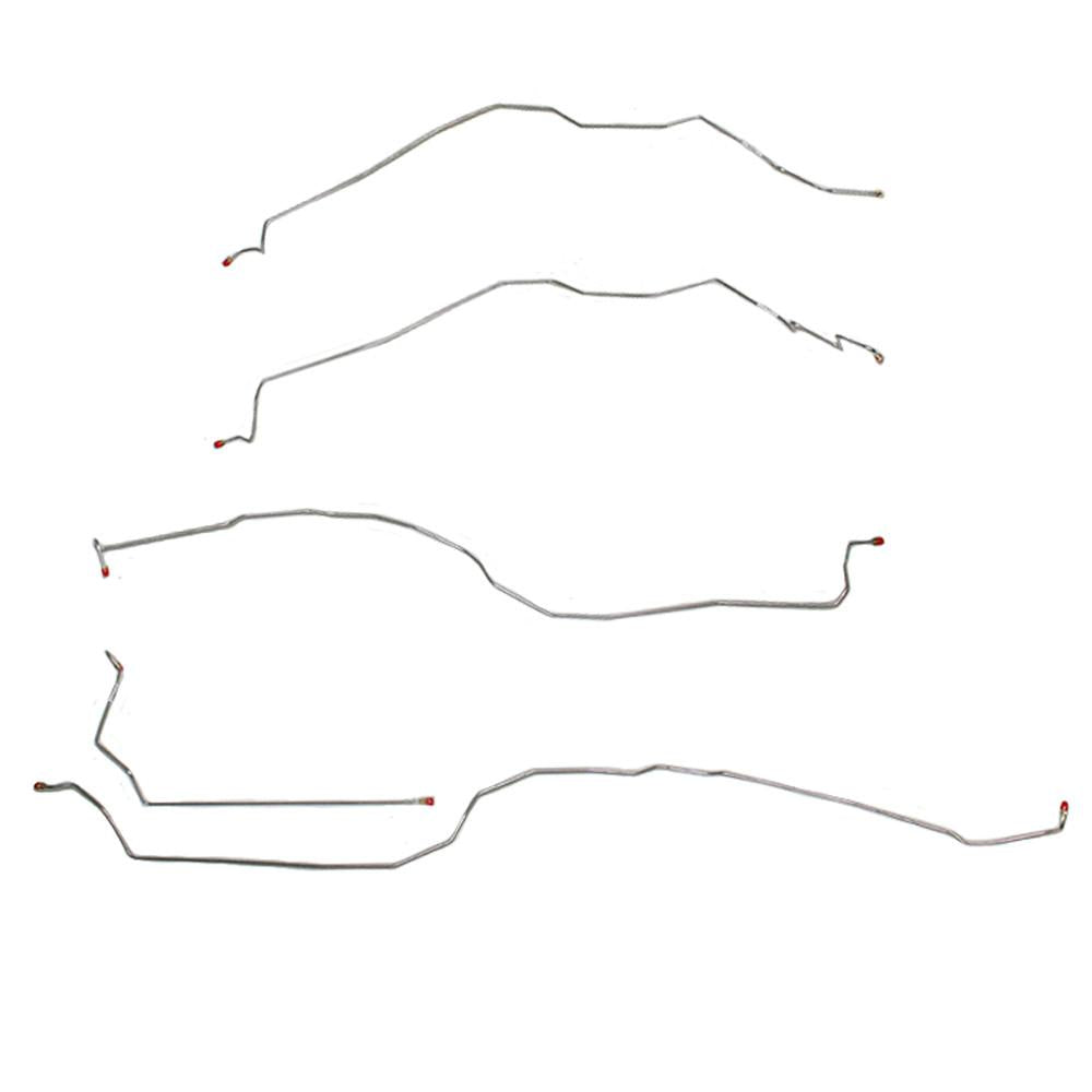 TKT0011SS - 00-02 GM GMT800 Body; Front Brake Line Kit; Stainless - SSTubes
