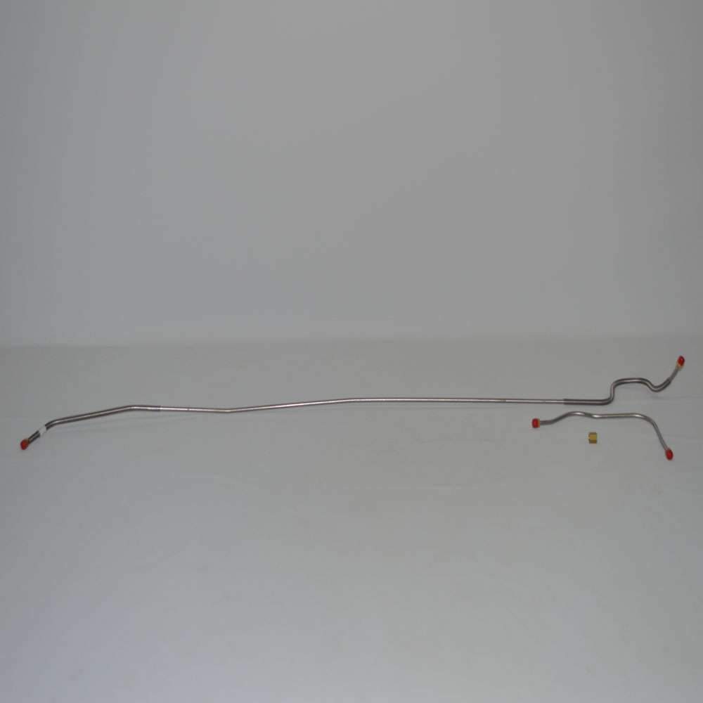 VGL5803SS- 58-60 Corvette; 3/8" 2pc Tank to Pump Fuel Line w/ Union; Stainless - SSTubes