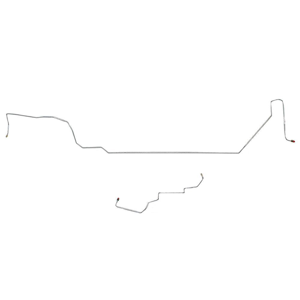 WIN0242SS- 03-05 Liberty non-ABS, Intermediate Brake Line; Stainless - SSTubes