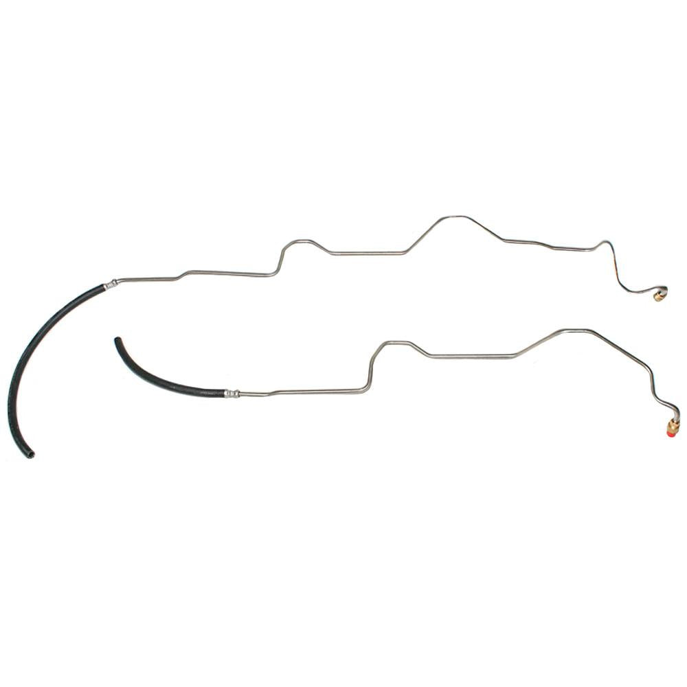 WTC9706SS- 00-02 Jeep Wrangler with 4.0L Transmission Cooler Line Set; Stainless - SSTubes