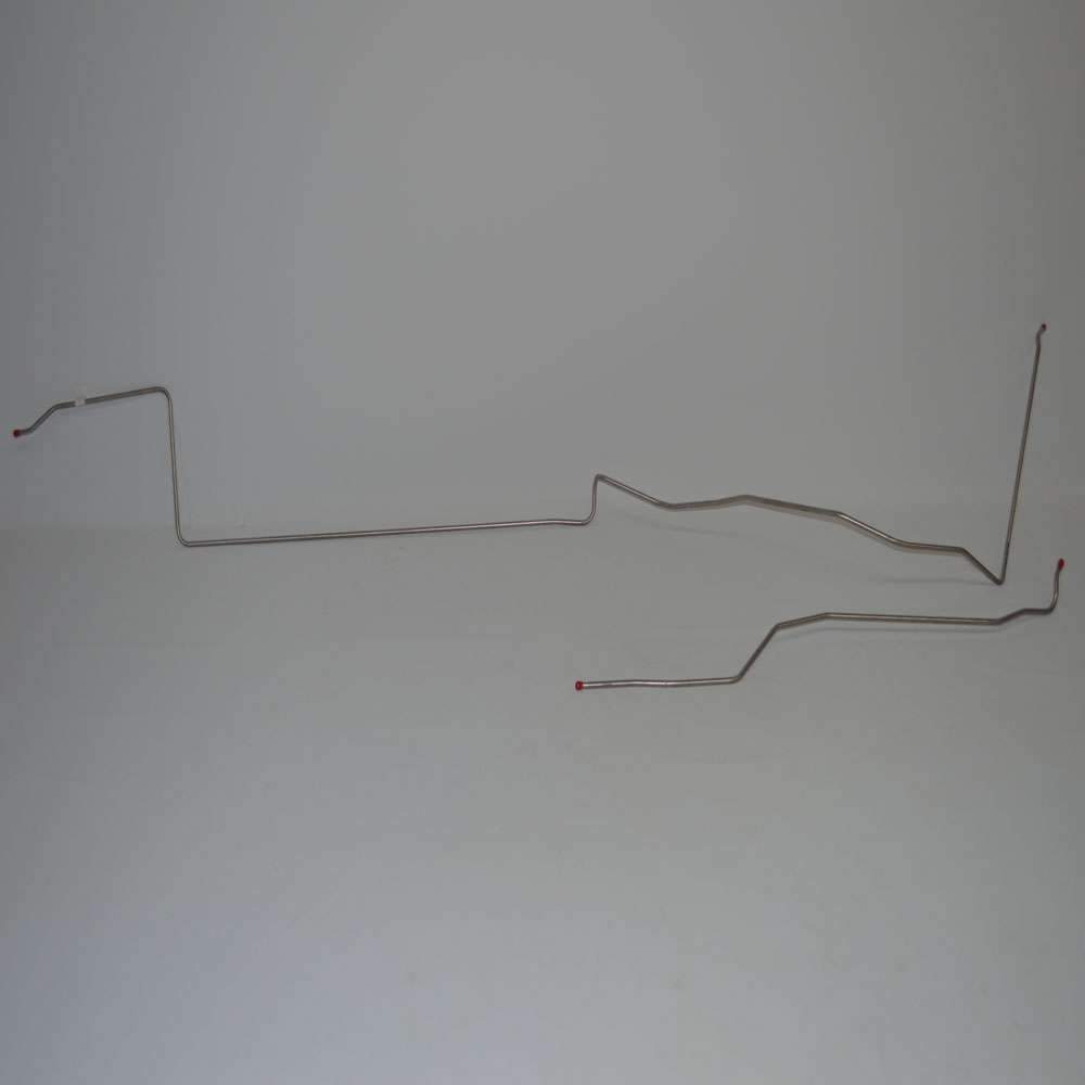 ZGL7012SS- 70 Mercury Cougar, 2pc 3/8" Fuel Line; Stainless - SSTubes