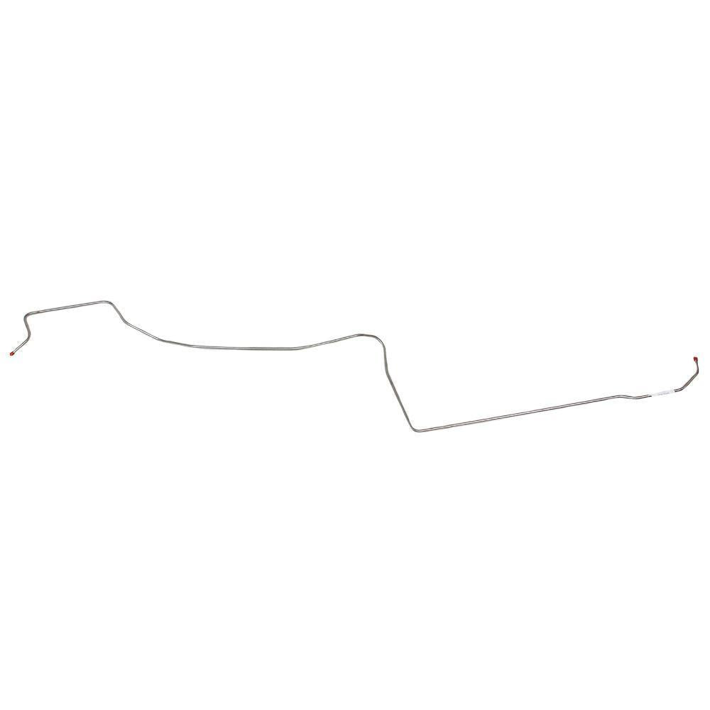 ZGL8402OM- 84-86 SVO Ford Mustang Intermediate Fuel Lines w/ Subframe Connectors; Steel - SSTubes