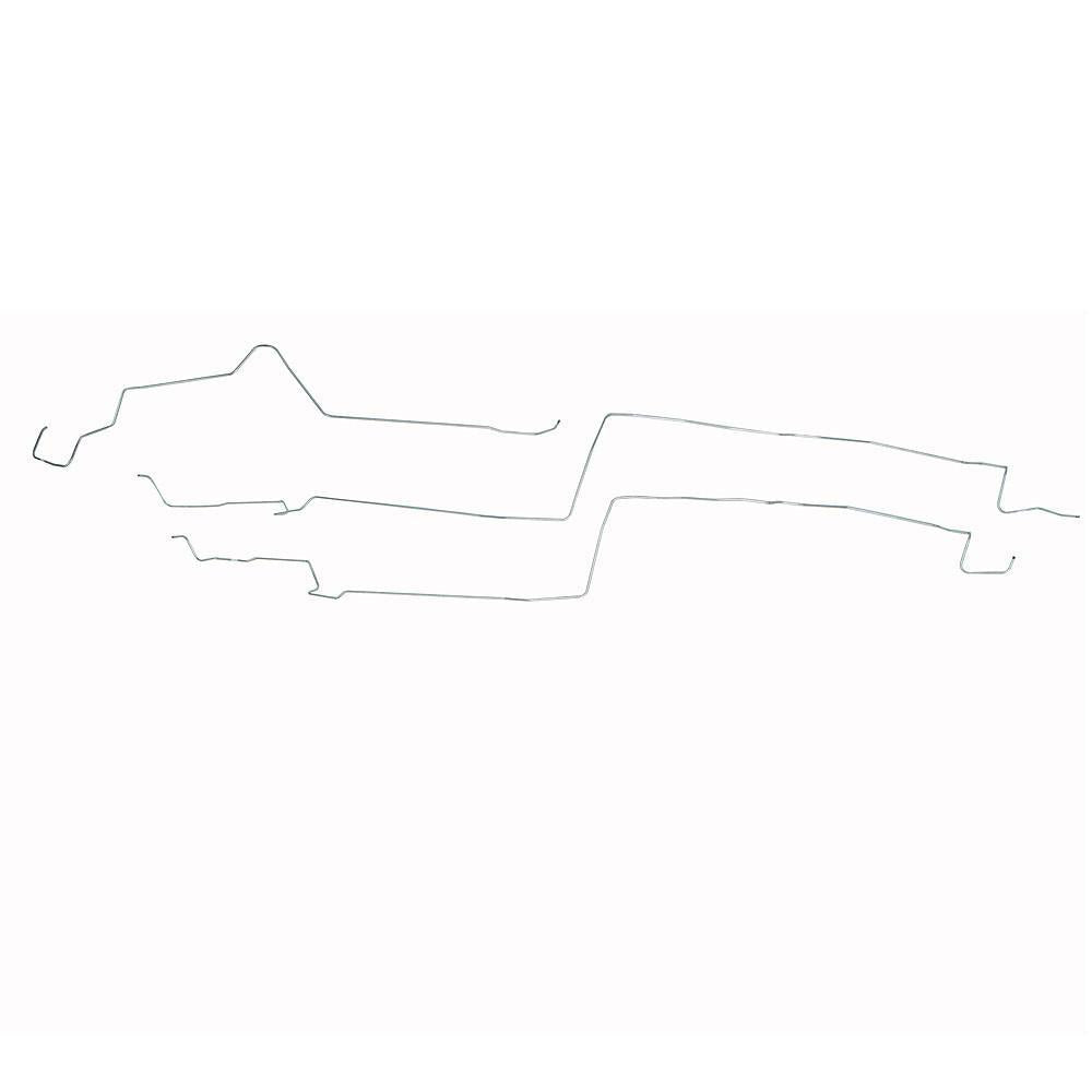 ZGL8702SS- 87-93 Ford Mustang, V8, no Subframe Connectors; Fuel Line Kit; Stainless - SSTubes