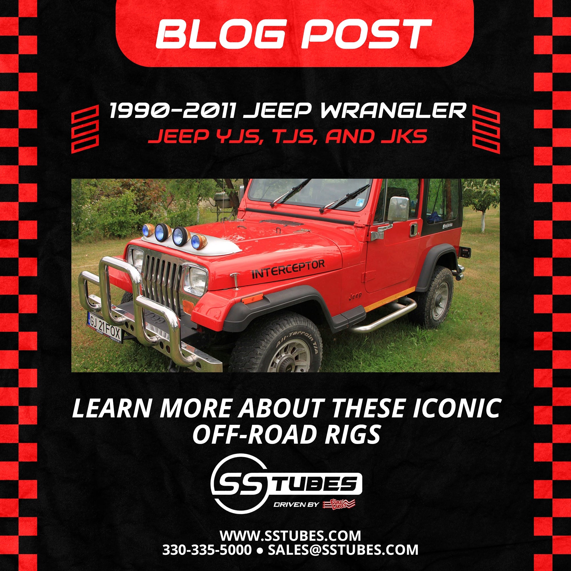1994-2011 Jeep Wrangler Generations