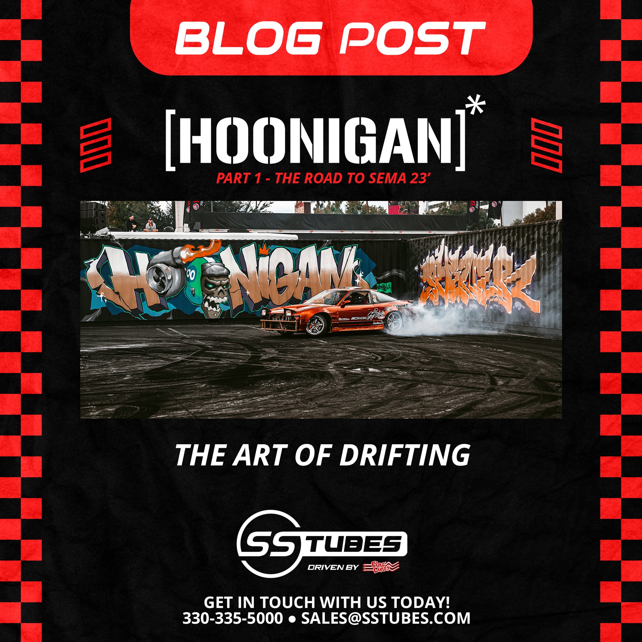 Road to SEMA 2023 - Hoonigan & The Art of Drifting