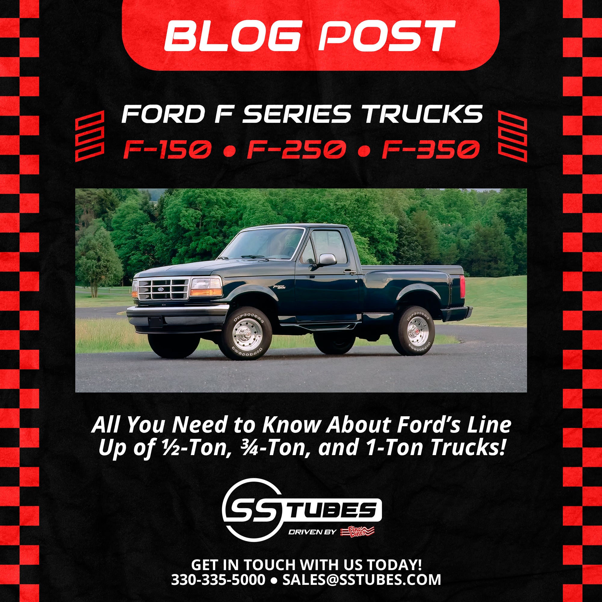 Ford F-Series: 1987-1997 │F150, F250, and F350