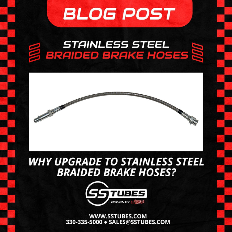 Why Upgrade to Stainless Steel Braided Brake Hoses?