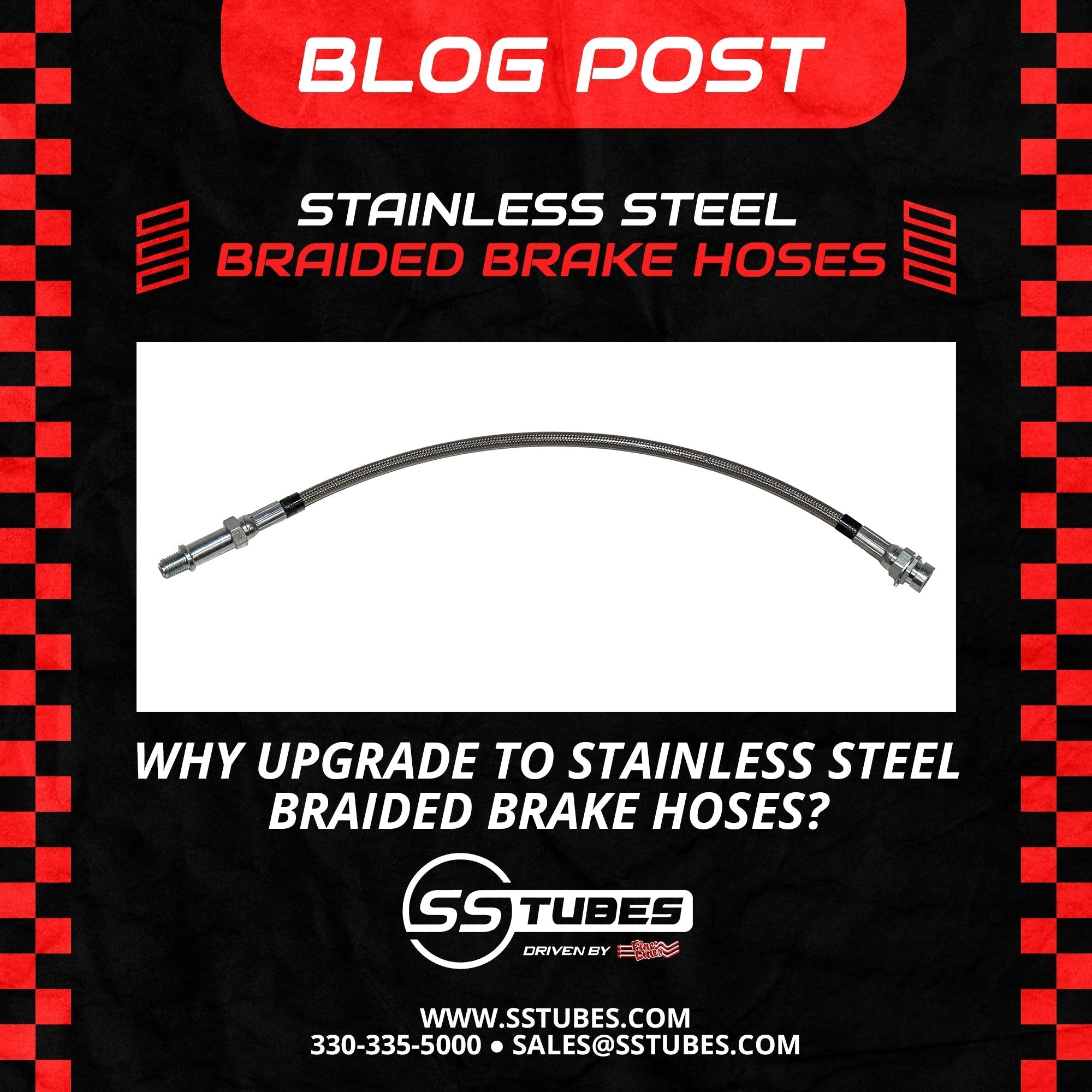 Why Upgrade to Stainless Steel Braided Brake Hoses?