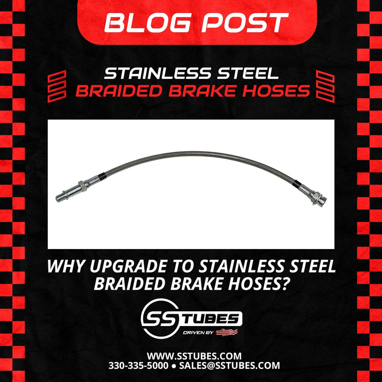 Why Upgrade to Stainless Steel Braided Brake Hoses?