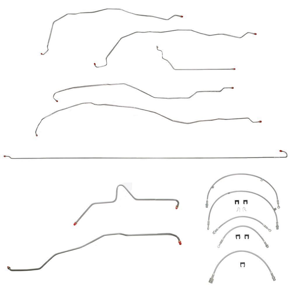 Image of complete brake line and brake hose kit products