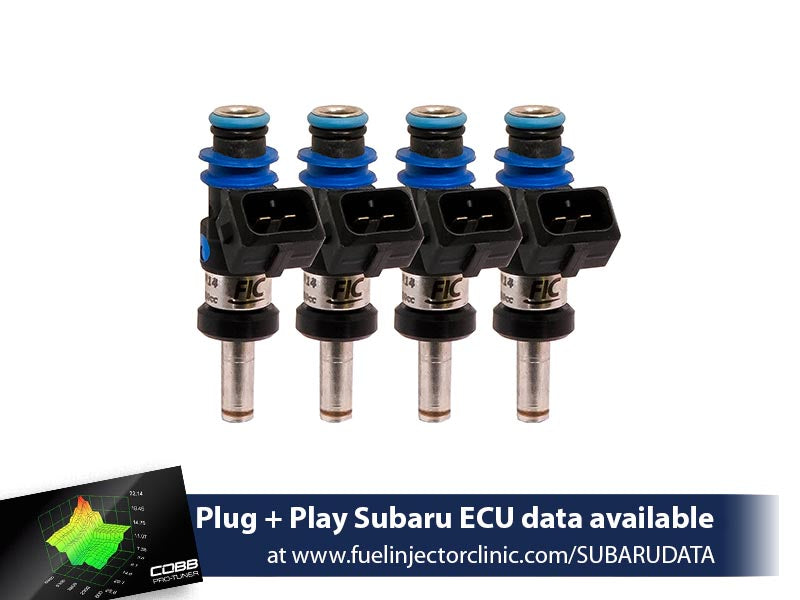 1200cc (Previously 1100cc) FIC Fuel Injector Clinic Injector Set for Subaru BRZ (High-Z) - SSTubes
