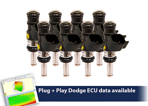 1440cc (160 lbs/hr at OE 58 PSI fuel pressure) FIC Fuel Injector Clinic Injector Set for Dodge Hemi Gen 1-4 Whipple Supercharger(High-Z) - SSTubes