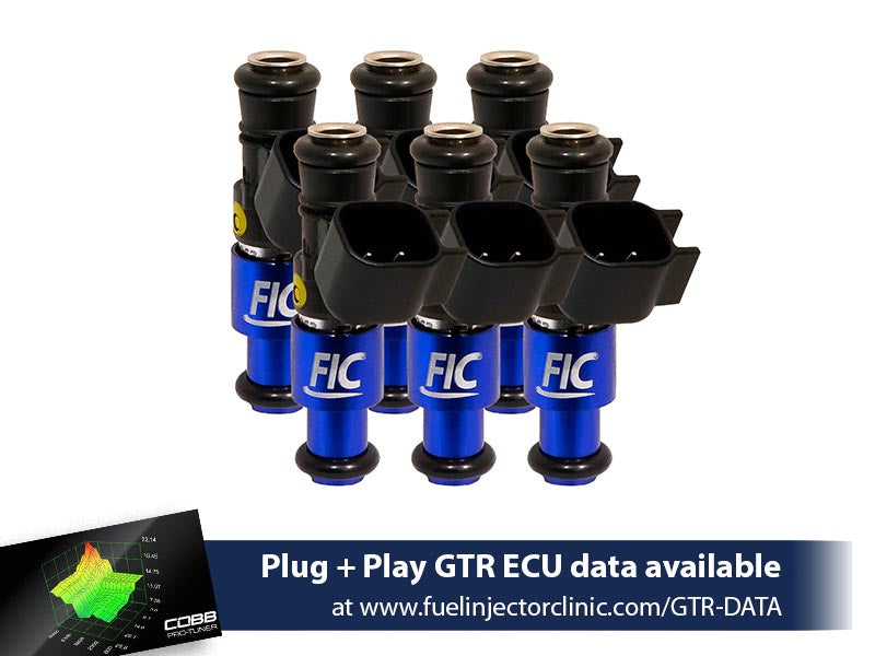 1440cc FIC Nissan R35 GT-R Fuel Injector Clinic Injector Set (High-Z) - SSTubes