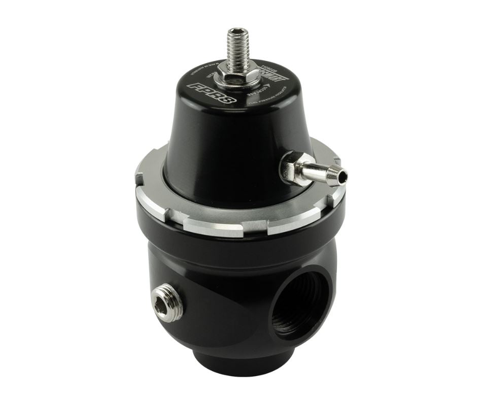 Turbo Smart FPR8 Fuel Pressure Regulator Suit -8AN (Black) - SSTubes