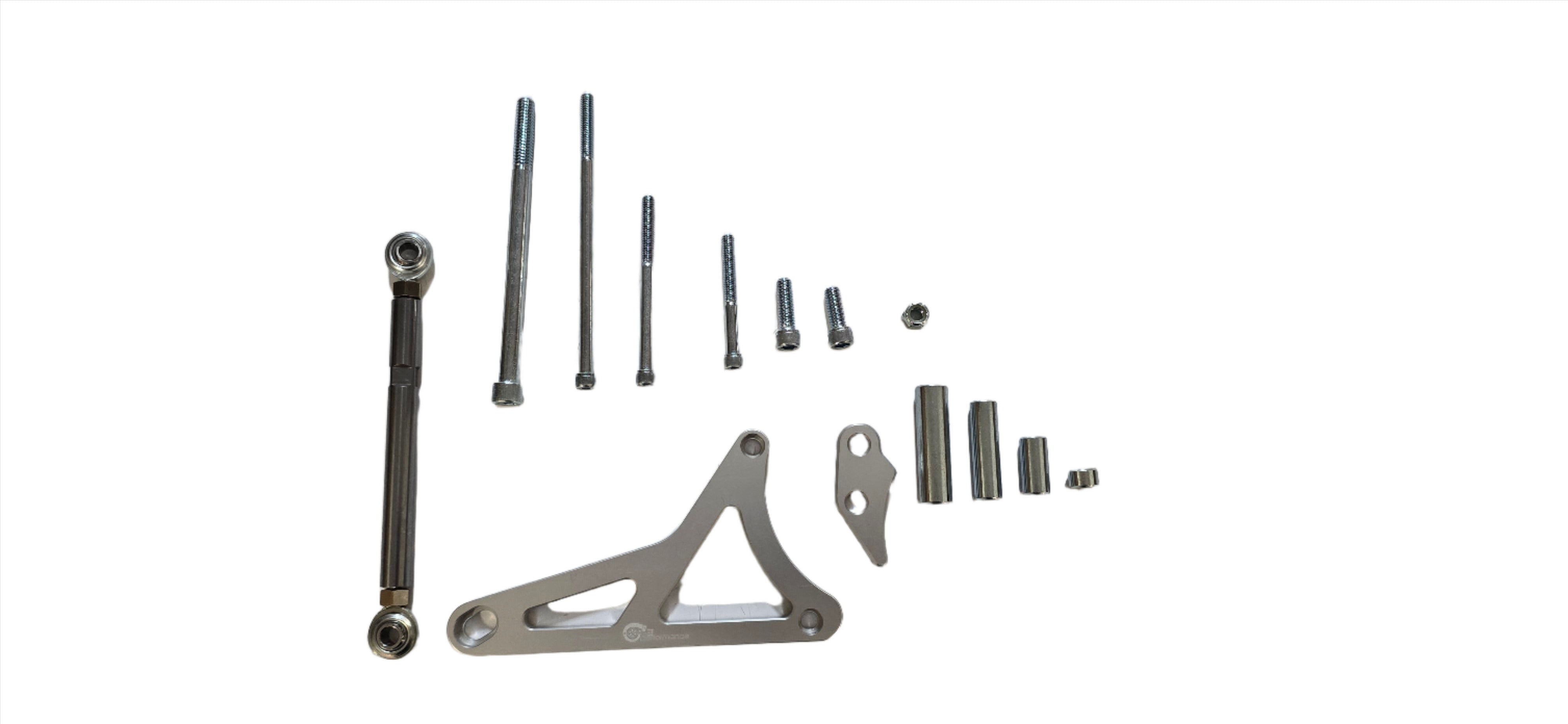 87-93 Mustang 351 Swapped 5.8 Foxbody Alternator Relocation Bracket Kit - SSTubes