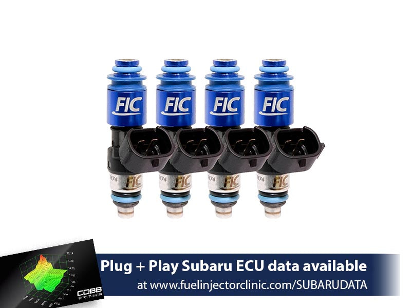 2150cc FIC Top-Feed Converted Subaru Sti ('04-'06) Legacy GT ('05-'06) Fuel Injector Clinic Injector Set (High-Z) - SSTubes