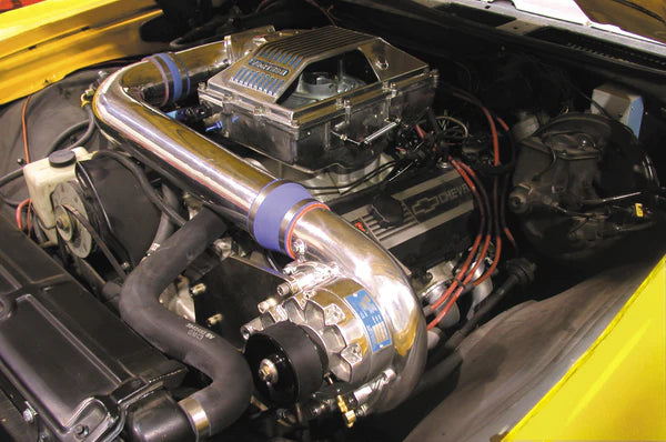 Tuner Kit (No Carb Enclosure), Carbureted BBC w/V-7 YSi & 50mm Cog Drive, Satin Finish - SSTubes