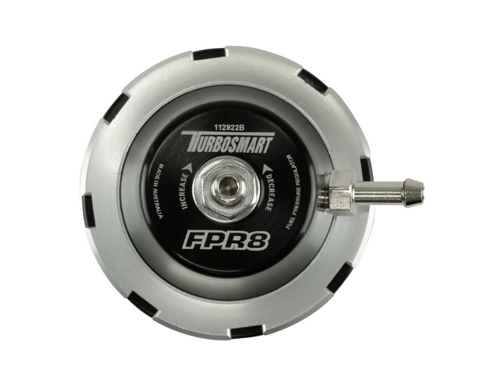 Turbo Smart FPR8 Fuel Pressure Regulator Suit -8AN (Black) - SSTubes