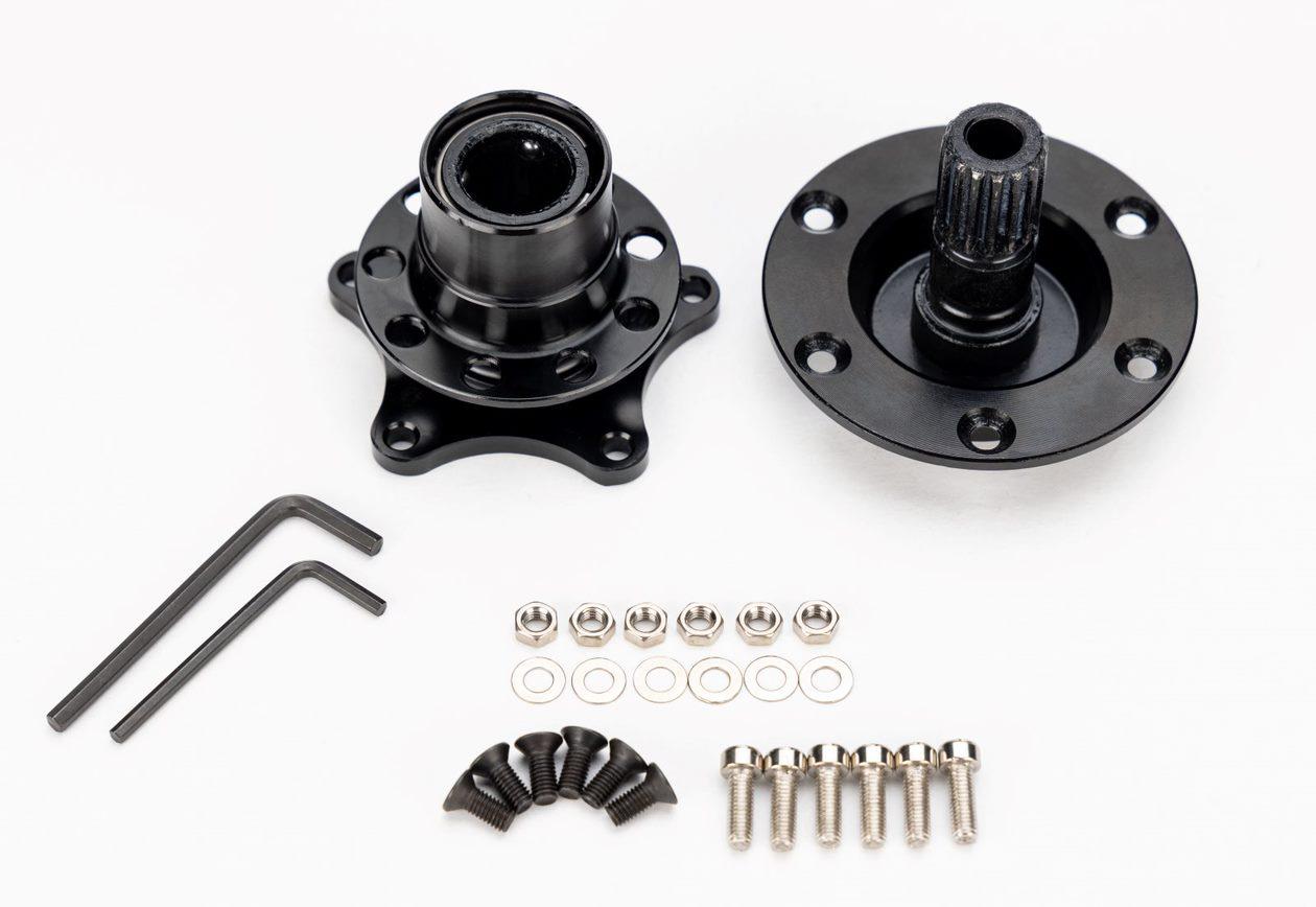 5 bolt steering wheel quick release