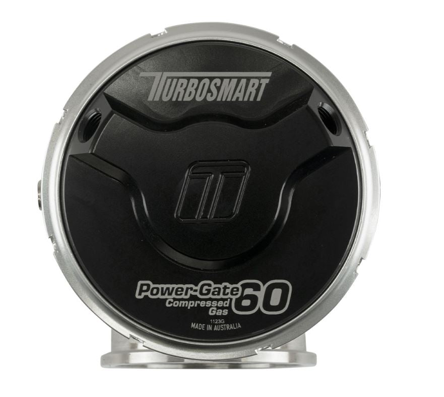 Turbosmart GenV PowerGate60CG ‘Compressed Gas’ 5psi External Wastegate (Black) - SSTubes