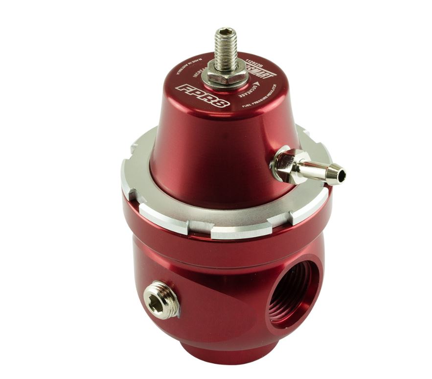 Turbo Smart FPR8 Fuel Pressure Regulator Suit -8AN (Black) - SSTubes
