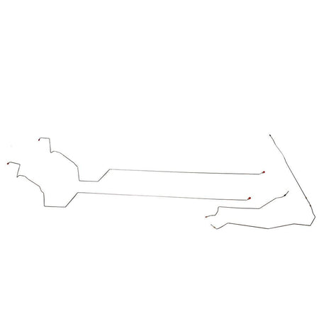 AIN0006SS- 00-05 Monte Carlo, Impala w/ ABS, Intermediate Brake Line Kit; Stainless - SSTubes