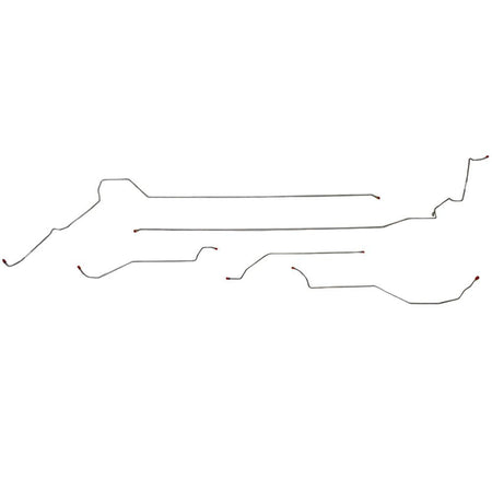 AIN9712OM- 97-03 Grand Prix, w/ 3.8L, AWABS; Intermediate Brake Line Kit; Steel - SSTubes