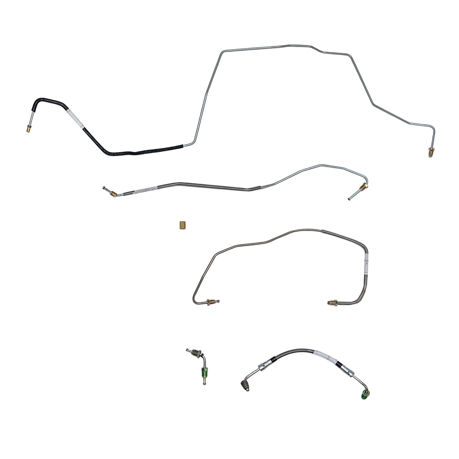 AKT0002SS- 00-07 Chevy Monte Carlo w/ AWABS; Front Brake Line Kit; Stainless - SSTubes