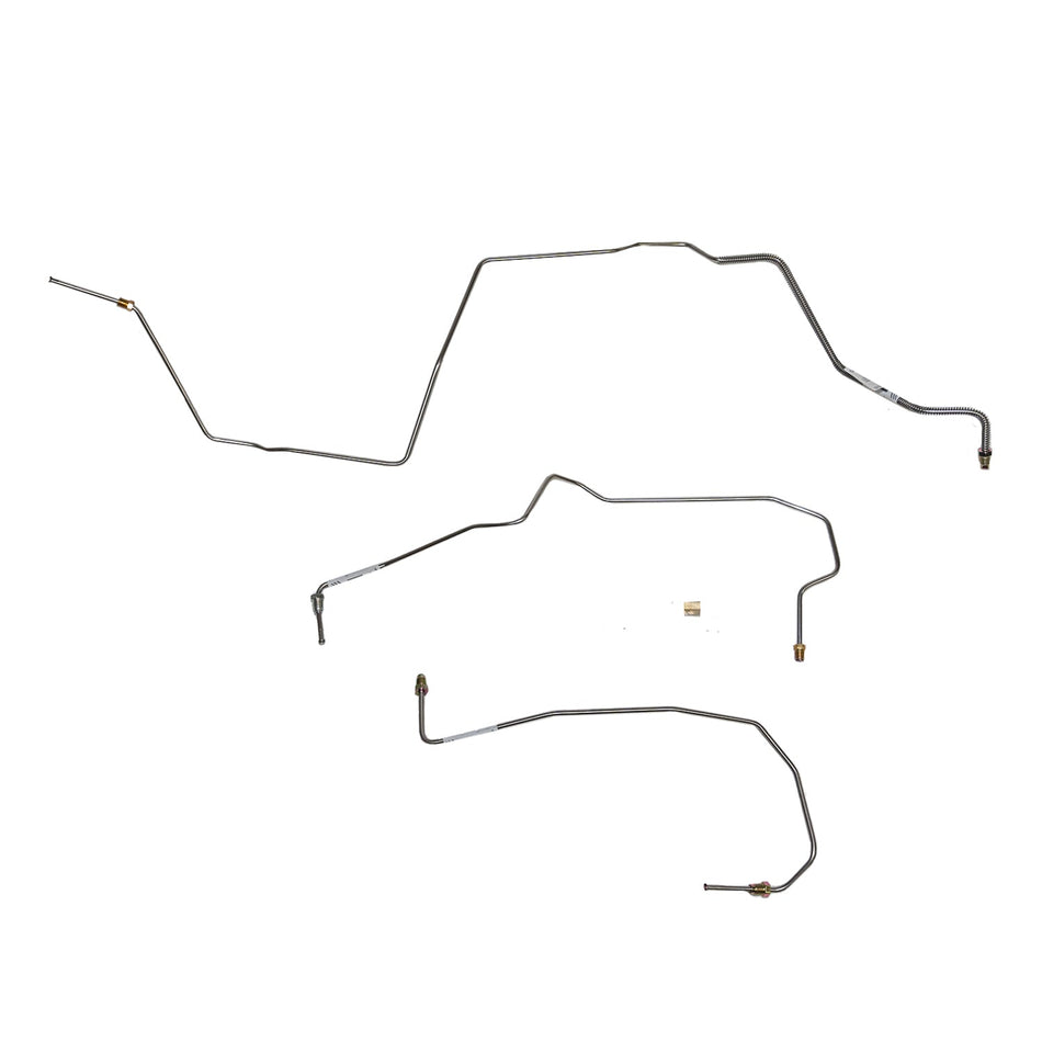 AKT0005OM- 00-05 Chevy Impala w/ NO ABS; Front Brake Line Kit; Steel - SSTubes