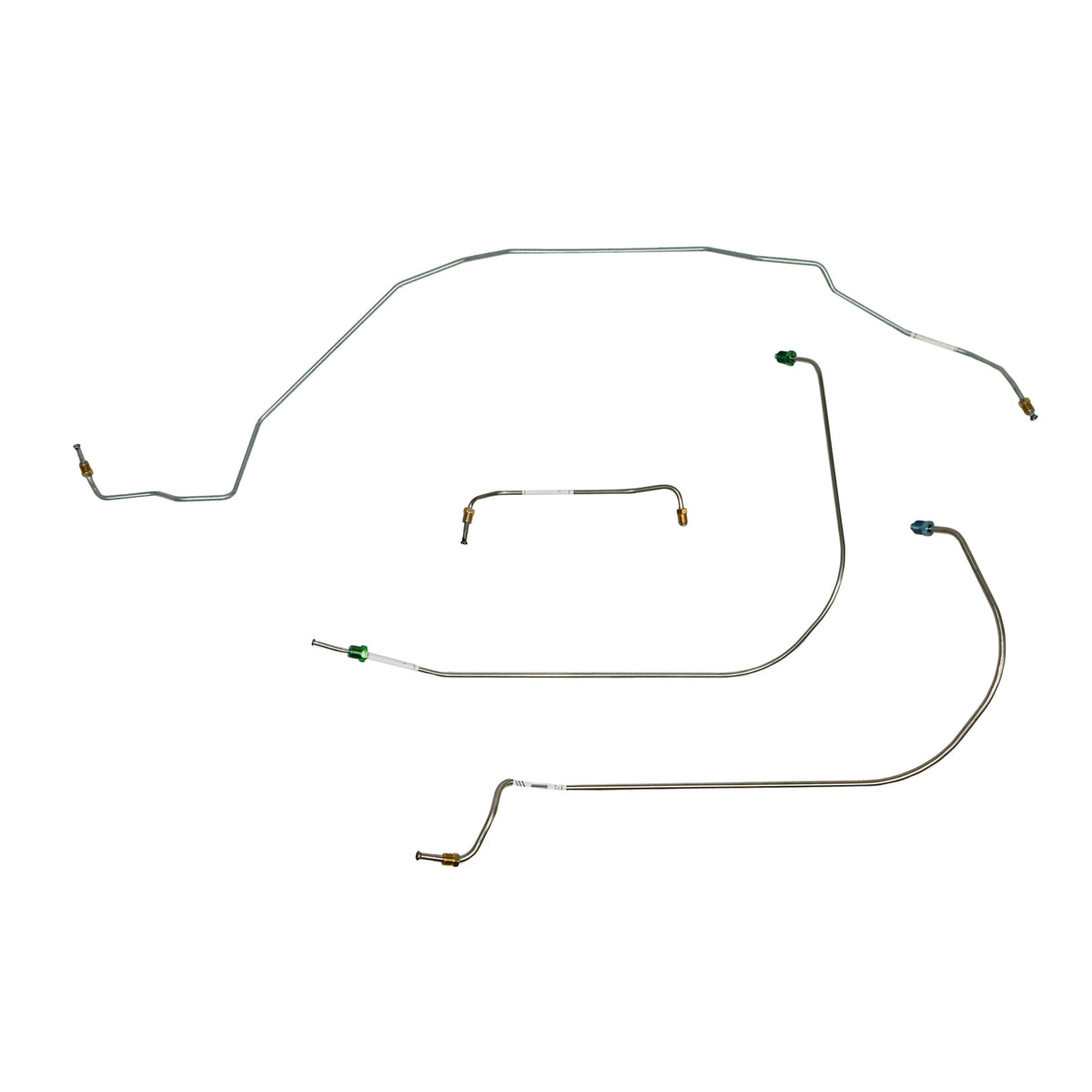 AKT6811- 68-70 GM A-Body w/ Power Disc, Disc Brake Conversion; Front Brake Line Kit - SSTubes