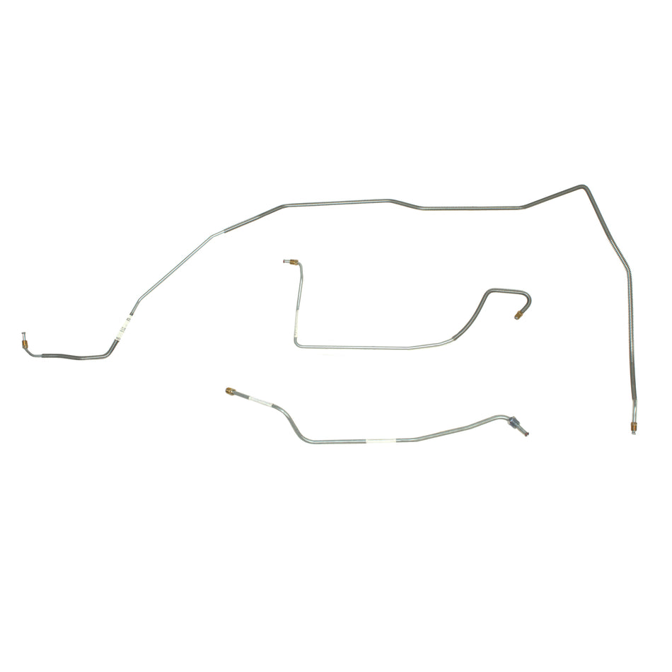 AKT6813- 68-70 GM A-Body w/ Power Disc, Disc Brake Conversion; Front Brake Line Kit