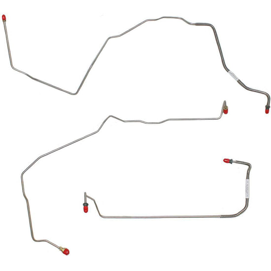 Front Brake Line Kit For 98-03 Grand Prix w/ 3.8L AWABS Steel Fine ...