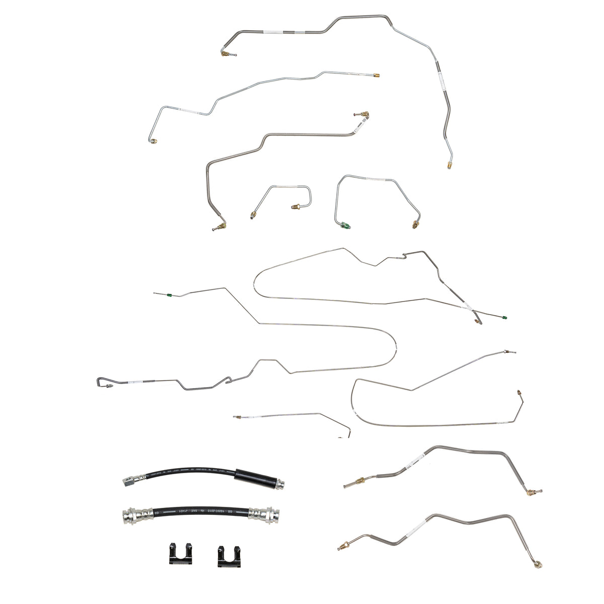 00-05 Cavalier / Sunfire, ABS; Complete Brake Line & Brake Hose Kit - SSTubes