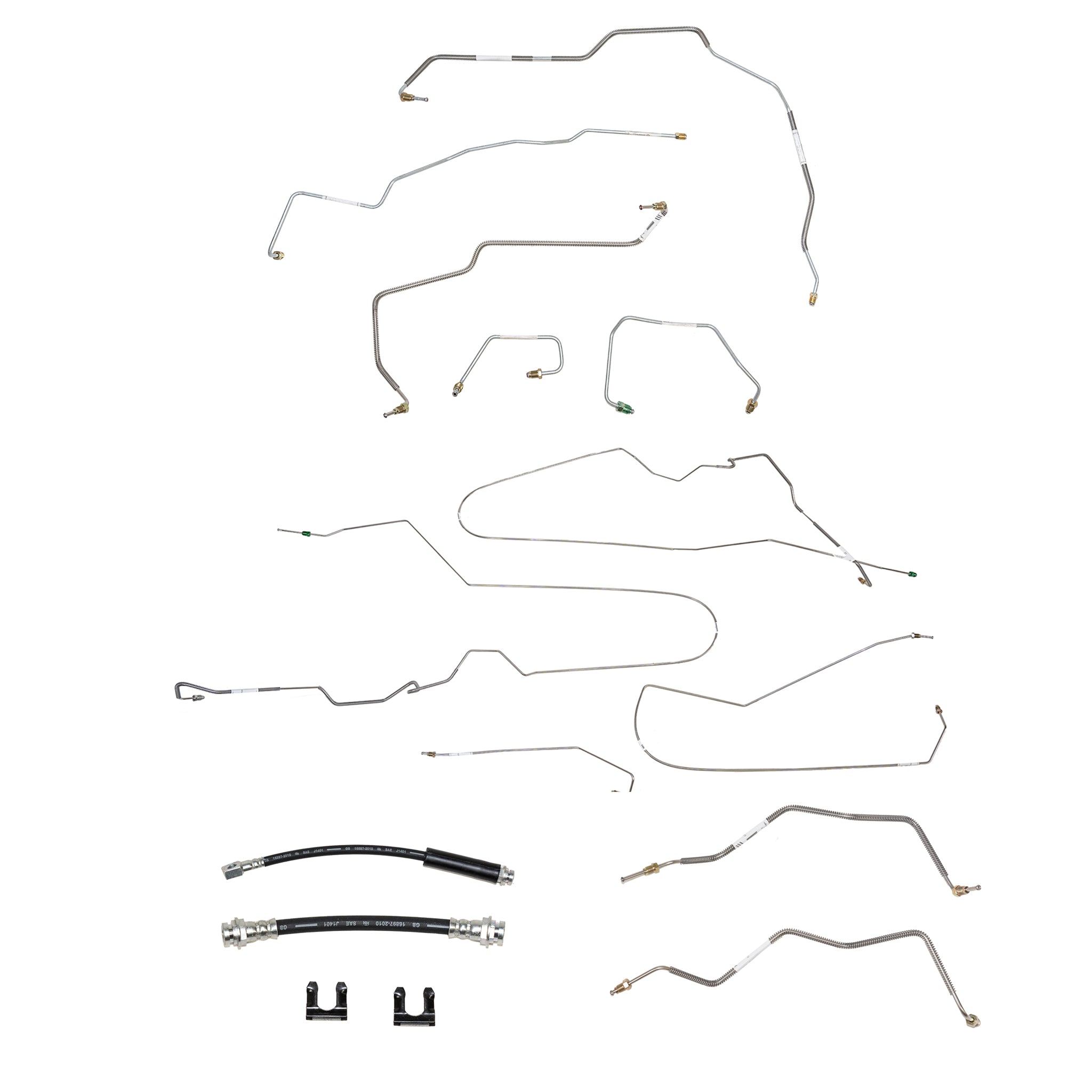 00-05 Cavalier / Sunfire, ABS; Complete Brake Line & Brake Hose Kit - SSTubes