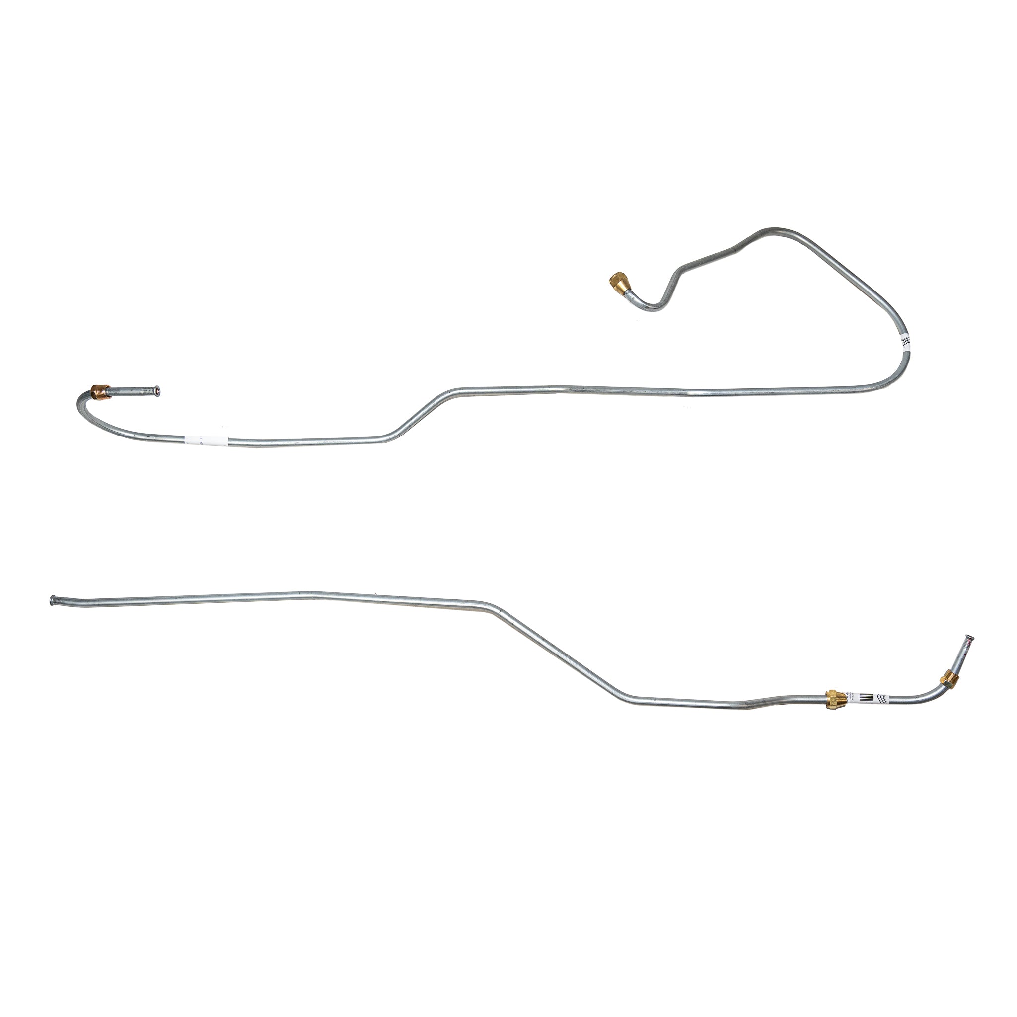 58 Chevy Bel Air, Biscayne, Impala Turboglide Transmission Line Set, 283/348CID Engine w/ Heavy Duty Cooling; Steel - SSTubes