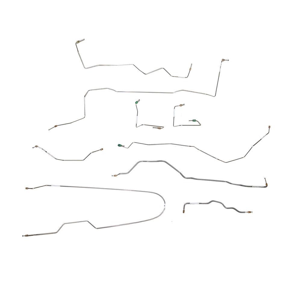 1999-2004 Jeep Grand Cherokee WJ, Complete Brake Line Kit, Stainless - SSTubes