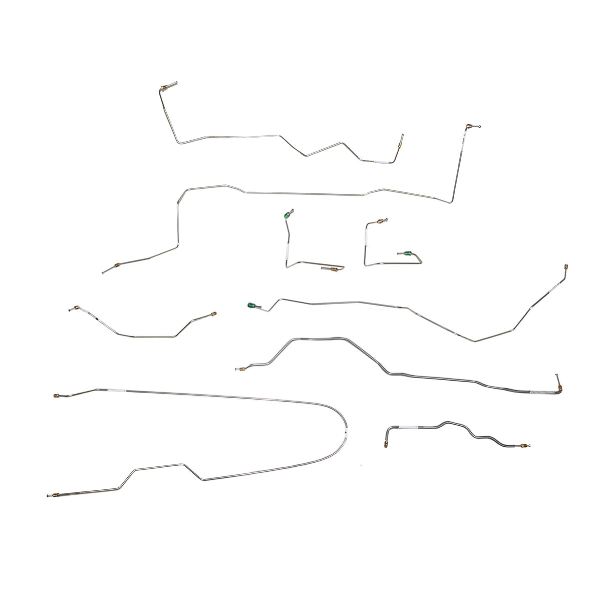 1999-2004 Jeep Grand Cherokee WJ, Complete Brake Line Kit, Steel - SSTubes