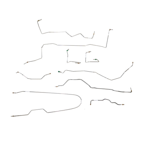 1999-2004 Jeep Grand Cherokee WJ, Complete Brake Line Kit, Steel - SSTubes