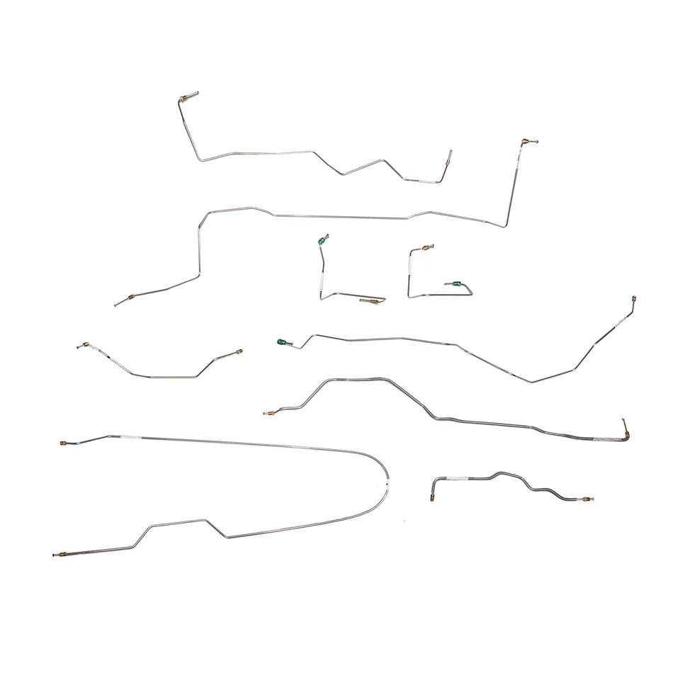 1999-2004 Jeep Grand Cherokee WJ, Complete Brake Line Kit, Steel - SSTubes