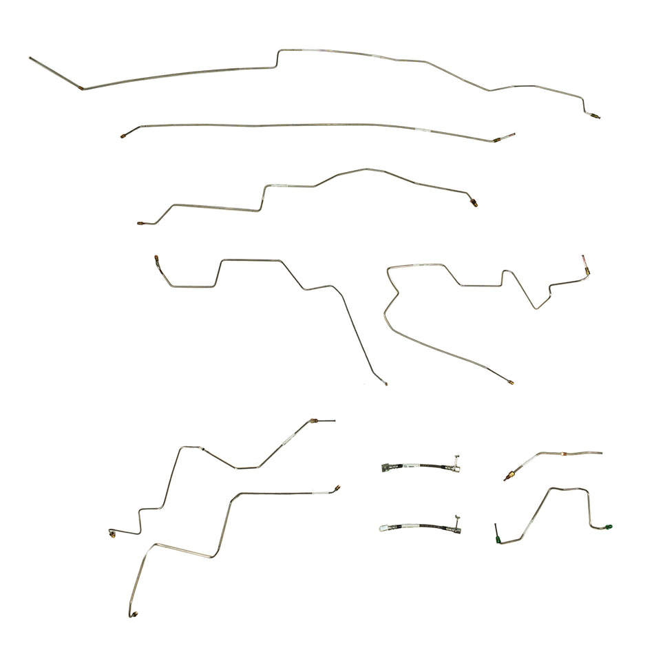CBK0023- 02-05 Dodge Ram 1500, 4wd, RWABS, Quad Cab/Short Bed; Complete Brake Line Kit