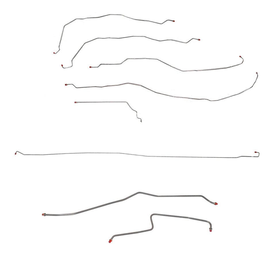 CBK0065OM- 01-07 GM 3500 Crew Cab/Long Bed, Dually; Complete Brake Line Kit; Steel - SSTubes
