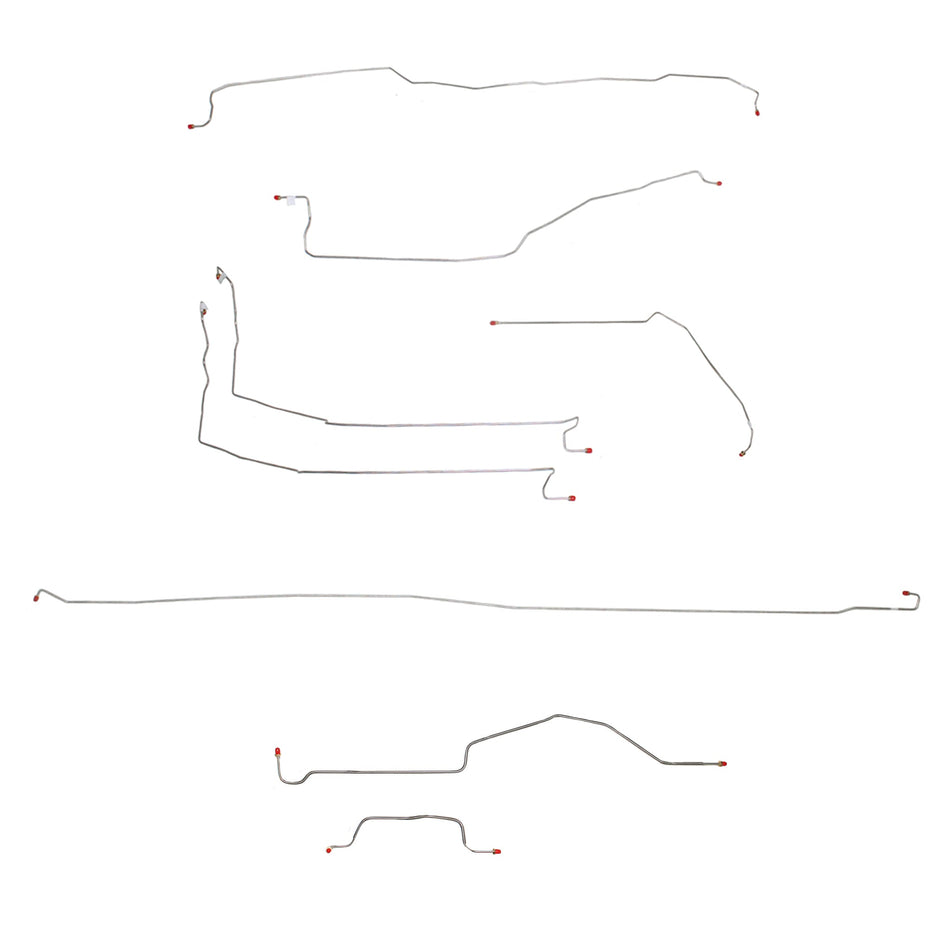 99-07 GM 1500HD of GM 2500, 2WD or 4WD, Crew Cab, 78'' Bed; Steel - SSTubes