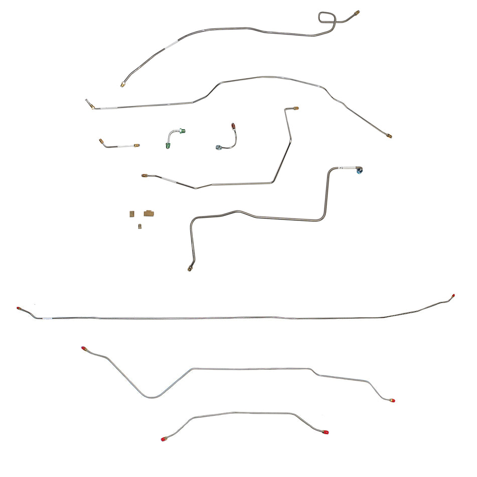 CBK0170OM - 67-70 Chevy C10/GMC C1500; 2WD, PWR Disc, Long Bed, 6 Lug, Rear Coil; Steel - SSTubes