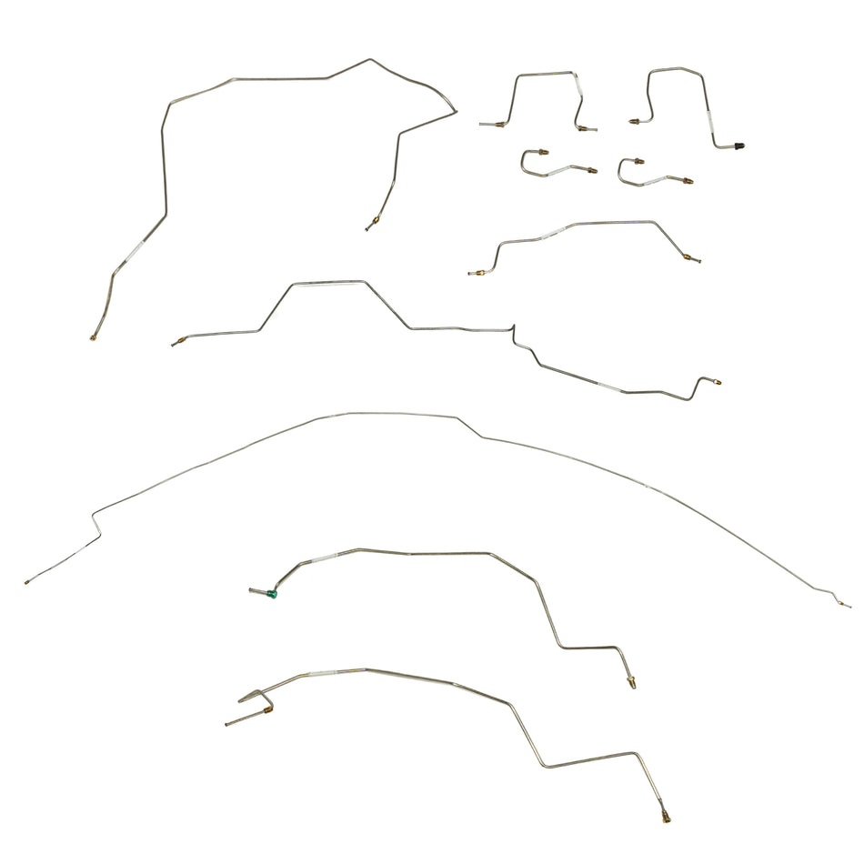 CBK0206- 98-01 Dodge Ram 1500, 4wd, RWABS, Quad Cab/ Short Bed; Complete Brake Line Kit