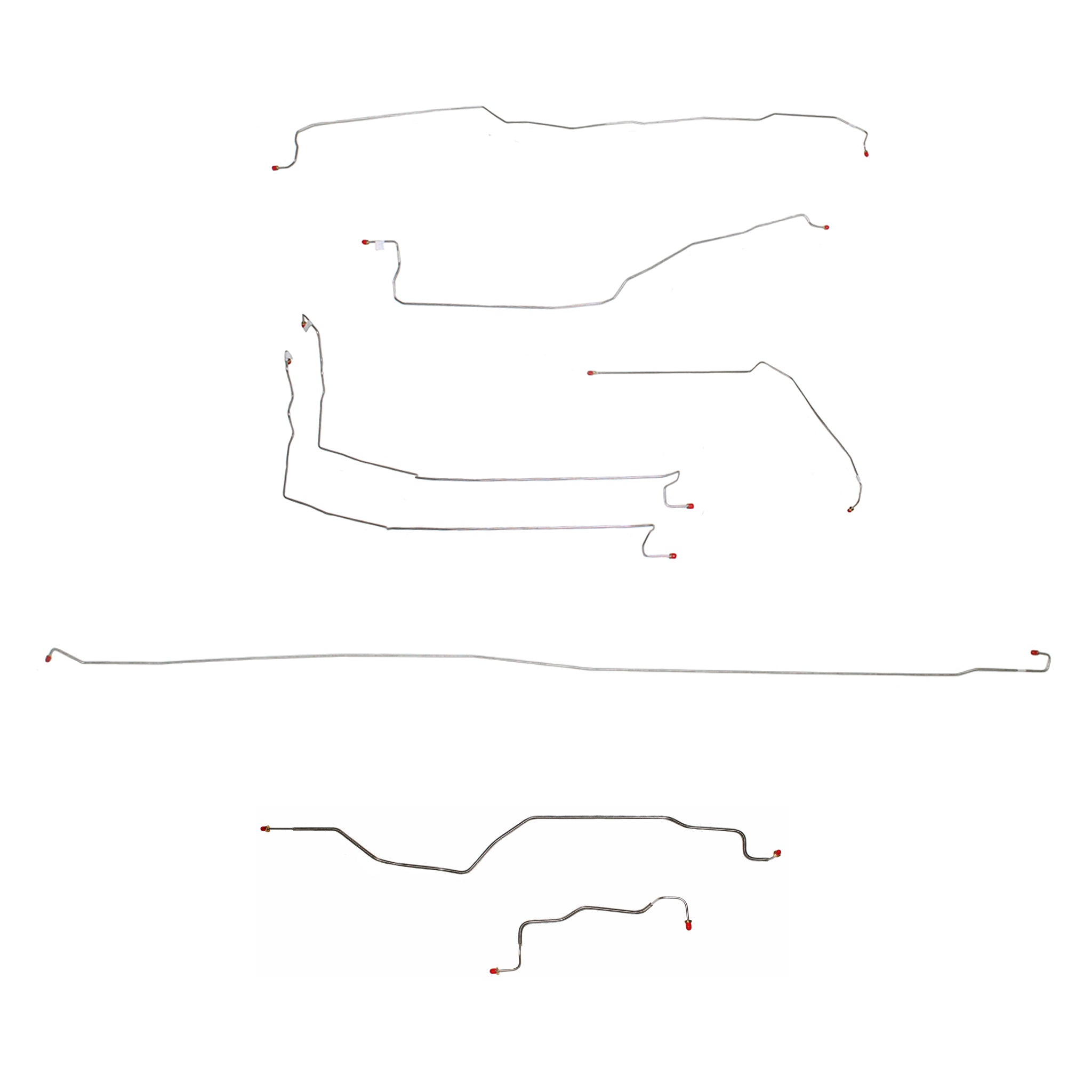 99-07 GM 1500 Truck Silverado / Sierra Complete Brake Line kit in Steel - SSTubes
